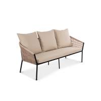 Диван Patio 3ps Искусственный ротанг Zimmy 162 RAL 9005