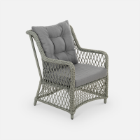 Кресло Titulo Искусственный ротанг Mossle 994 RAL 7030