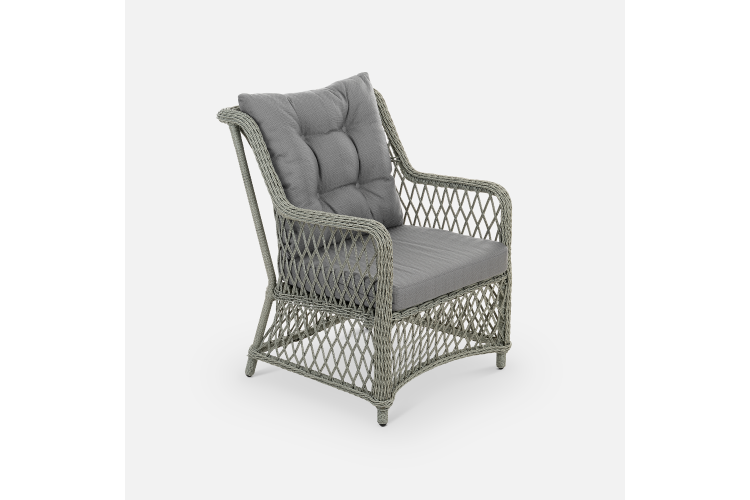 Кресло Titulo Искусственный ротанг Mossle 994 RAL 7030