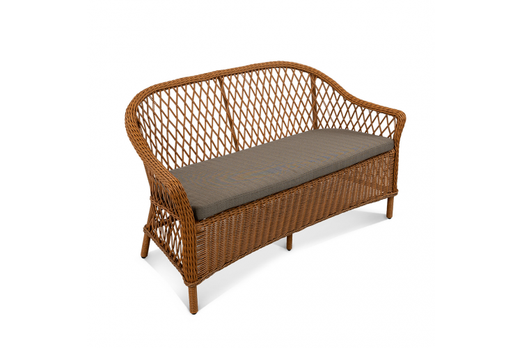 Диван Nova 2ps Африканский закат, RAL 8023, Mossle 295