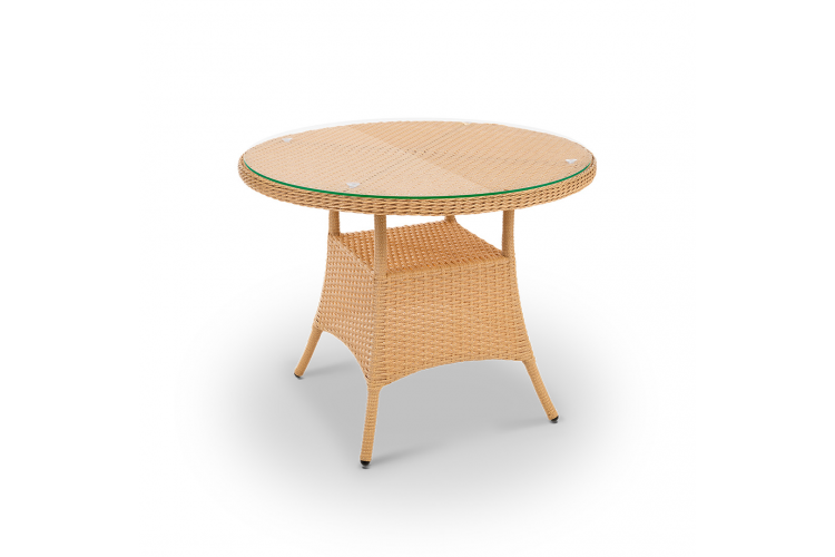 Стол Kipr D940 СТ Индийское дерево, RAL 1014, CT.Прозрачное