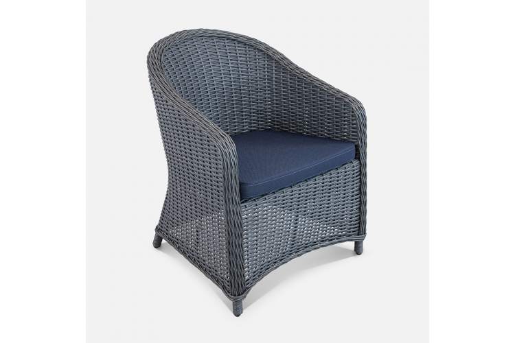 Кресло Primo Искусственный ротанг Mossle 878 RAL 7030