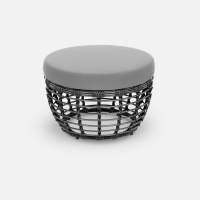 Пуф Lotus Искусственный ротанг Jamaica beige RAL 1019