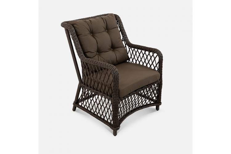 Кресло Titulo Искусственный ротанг Mossle 295 RAL 8017