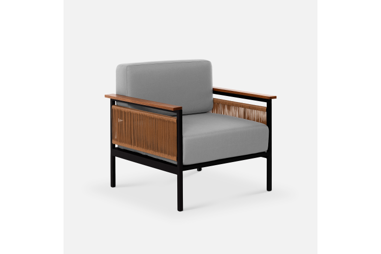 Кресло Ratio rotang Алюминий Zimmy 993 RAL 9005