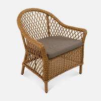 Кресло Nova Искусственный ротанг Mossle 295 RAL 8011