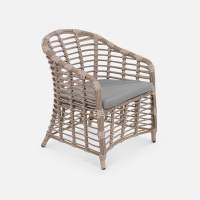 Кресло Miro Искусственный ротанг Mossle 990 RAL 1019