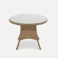 Стол Kipr D940 СТ Искусственный ротанг RAL 8011