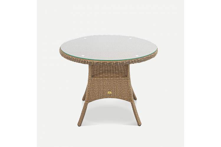 Стол Kipr D940 СТ Искусственный ротанг  RAL 8011