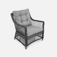 Кресло Impero Чёрный металлик, RAL 9005, Mossle 994