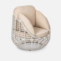 Кресло Lotus Искусственный ротанг Jamaica beige RAL 1013