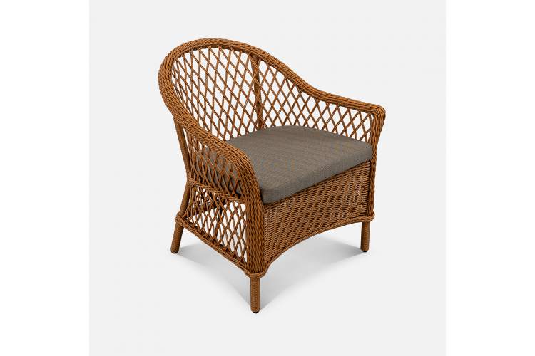 Кресло Nova Искусственный ротанг Mossle 295 RAL 8023