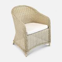 Кресло Primo Искусственный ротанг Mossle 100 RAL 1014