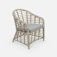Кресло Miro Искусственный ротанг Mossle 990 RAL 7030
