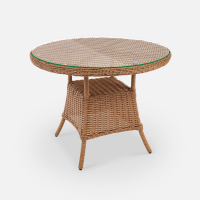 Стол Primo D990 СТ Искусственный ротанг RAL 8011