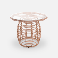 Стол Lotus D930 СТ обеденный Искусственный ротанг RAL 1019