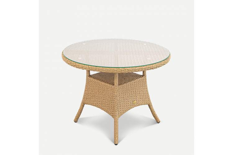 Стол Kipr D940 СТ Искусственный ротанг  RAL 8011