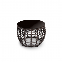 Стол Lotus D630 СТ кофейный (без упаковки) Шоколад Металлик, RAL 8017, CT. Графит