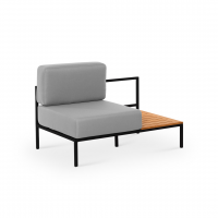 Модуль Ratio wood правый plus RAL 9005, Zimmy 993