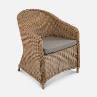 Кресло Primo Искусственный ротанг Mossle 295 RAL 8011