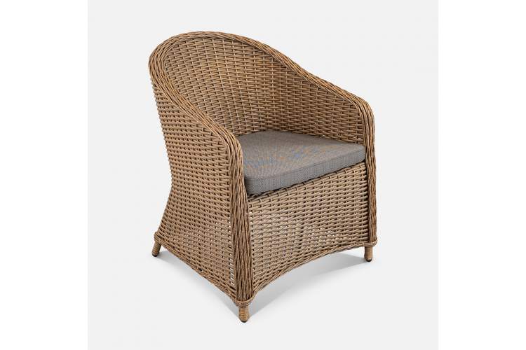 Кресло Primo Искусственный ротанг Mossle 295 RAL 8011