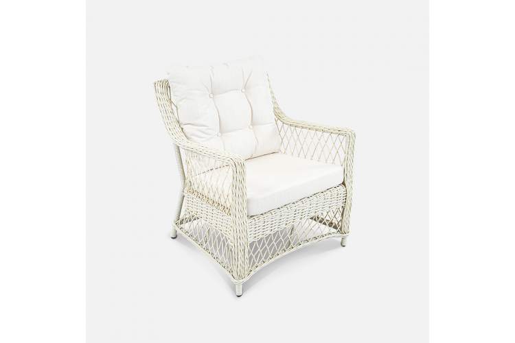 Кресло Impero Искусственный ротанг Mossle 100 RAL 1013