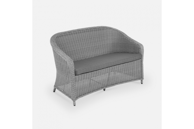 Диван Grand Primo 2ps Американский орех, RAL 8011, Mossle 295