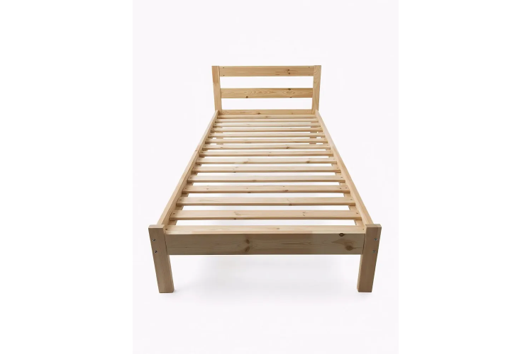 Кровать деревянная 90х200 IKEA Tarva сосна без покраски-1