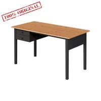 Письменный стол 140x70 АРКЕЛЬСТОРП (ВУХТЫМ) ИКЕА черный/светло-коричневый (1 уп.)