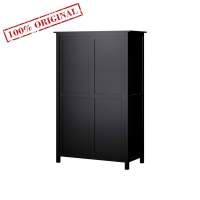 Шкаф-куппе Хемнэс Hemnes/Кымор, 120х197х59 см, ИКЕА, черный 