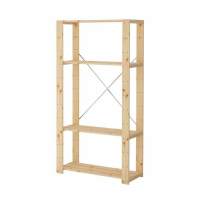 Стеллаж Икеа Ивар 78х30х146 см (реечные полки)