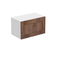 Шкаф навесной 1 дверь 600х340х360 + фасад БЕРГЕН коричневый премиум