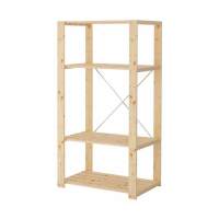 Стеллаж Икеа Ивар 78х50х146 см (реечные полки)