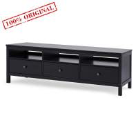 Тумба под ТВ 183х57х47 ХЕМНЭС черный (2уп.)