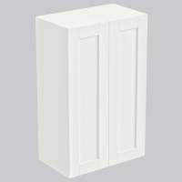 Шкаф навесной 2 двери 600х340х960 + фасад БЕРГЕН белый премиум