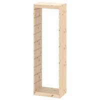 Корпус стеллажа ТРУФАСТ ВЕРТИКАЛЬНЫЙ 1420, бесцветный акриловый лак, сосна
