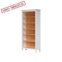 Стеллаж  Hemnes/Кымор, 90х198х37 см, белый/светло-коричневый ИКЕА