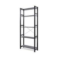 Стеллаж 5 полок ИВАР (Россия) 90х210х30 черный (2уп.)