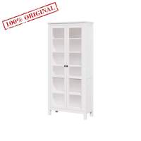 Шкаф-витрина ХЕМНЭС ИКЕА / КЫМОР с дверями ст/ст 90*198*37 белый (2уп.) Шкаф-витрина ХЕМНЭС ИКЕА / КЫМОР с дверями ст/ст 90*198*37 белый (2уп.)