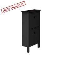 Обувница 2 ящика ХЕМНЭС 59х101х22 черный