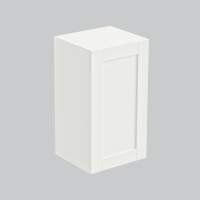 Шкаф навесной 400х340х720 + фасад БЕРГЕН белый премиум