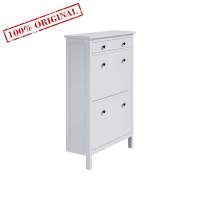 Обувница 3 ящика ХЕМНЭС  89х128х31 белый ИКЕА / КЫМОР