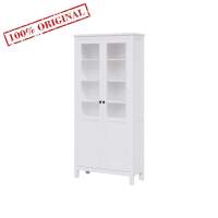 Шкаф-витрина ХЕМНЭС ИКЕА / КЫМОР с дверями пн/ст 90*198*37 белый (2уп.)  Шкаф-витрина ХЕМНЭС ИКЕА / КЫМОР с дверями пн/ст 90*198*37 белый (2уп.)