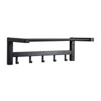 Полка навесная 79 КАНТРИ (ХЕМНЭС) черный (1 уп.)