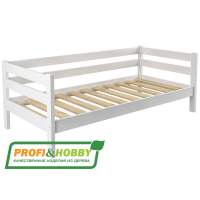 Тахта Классика 800 х 1600 сосна, белый акриловый лак уценка