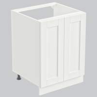 Тумба под мойку 600х530х720 + фасад БЕРГЕН белый премиум