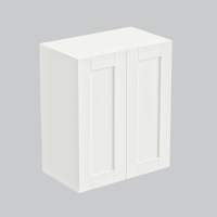 Шкаф навесной 2 двери 600х340х720 + фасад БЕРГЕН белый премиум