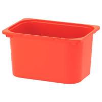 Контейнер оранжевый TROFAST ТРУФАСТ 420х300х230 большой