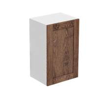 Шкаф навесной 450х340х720 + фасад БЕРГЕН коричневый премиум