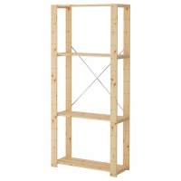 Стеллаж Икеа Ивар 78х30х171 см (реечные полки)